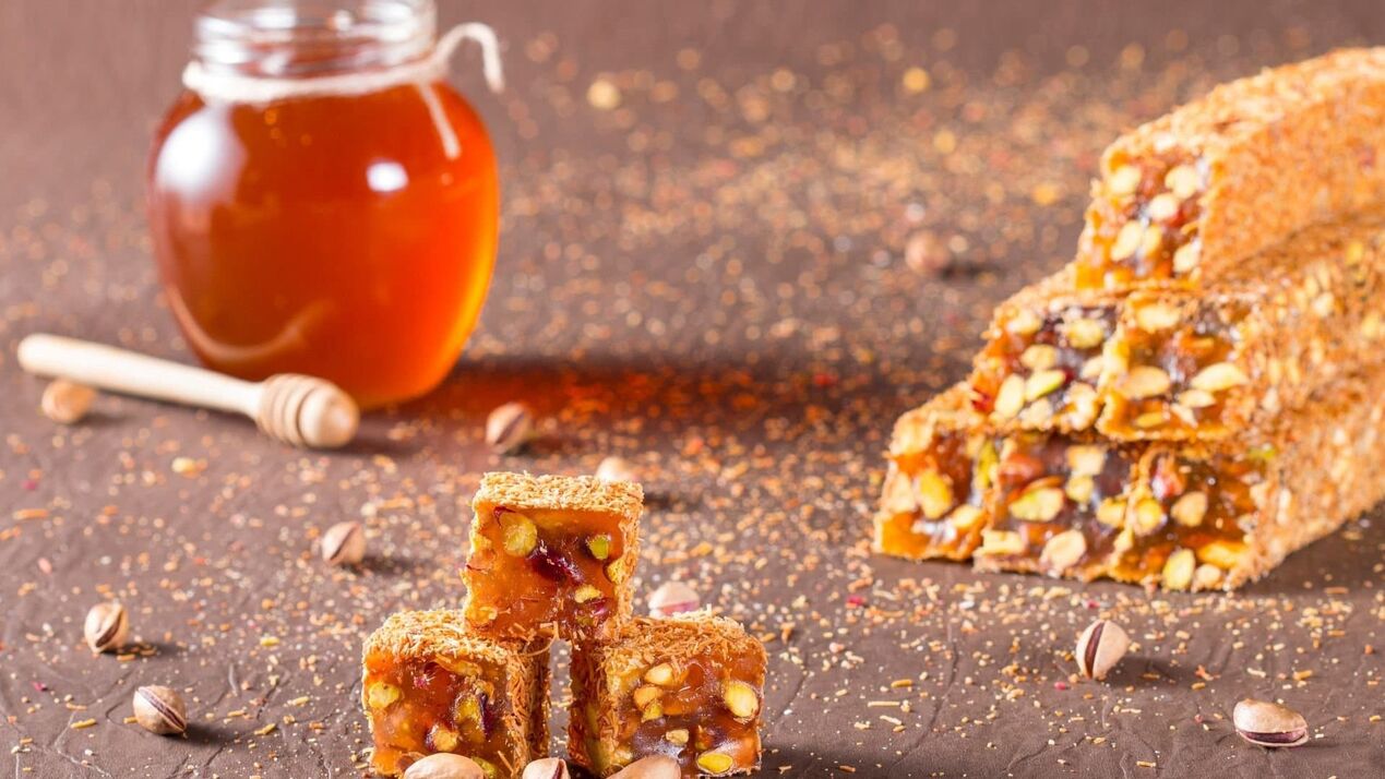 sesame and honey for power