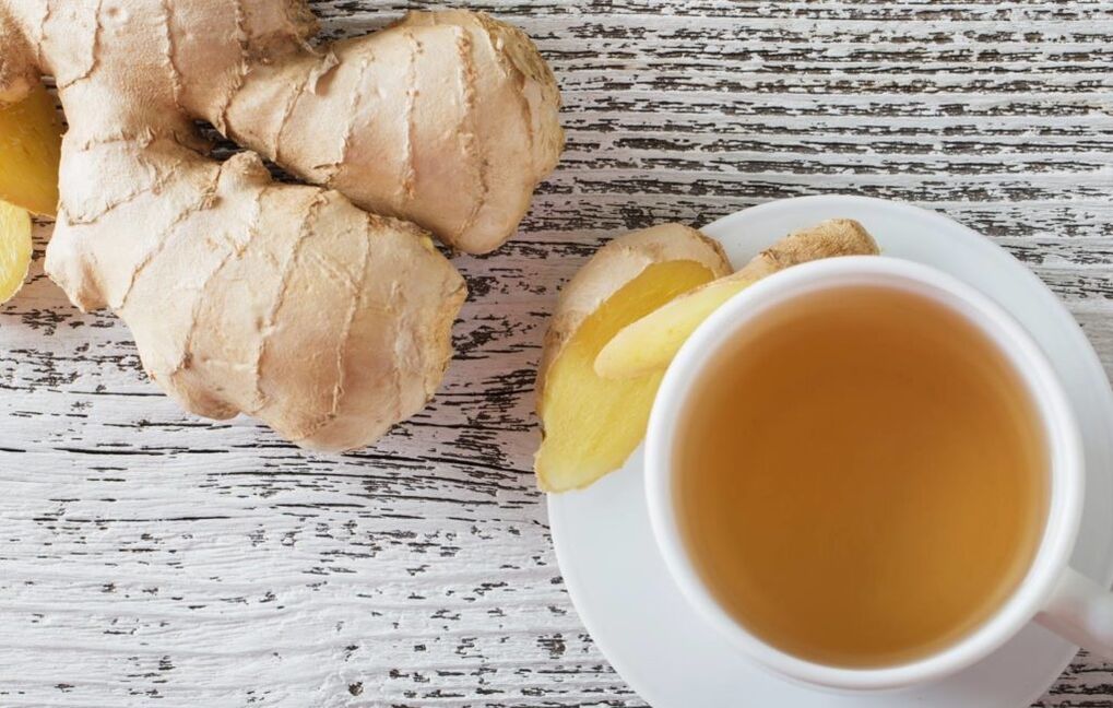 ginger tea for potency