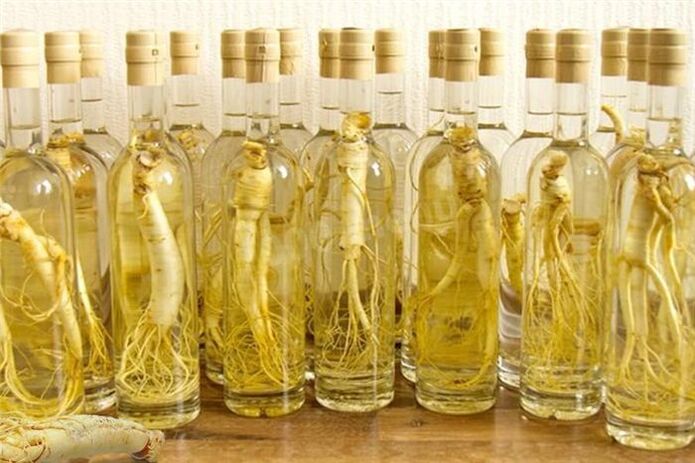 Ginseng tincture for potency